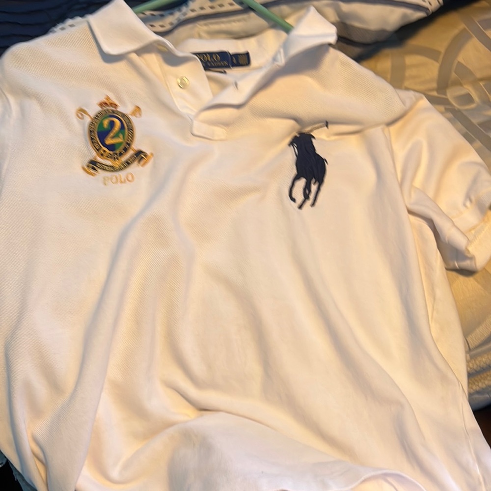 Large polo shirt